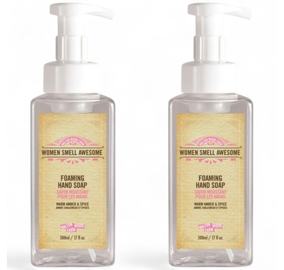 Image 752622_WOMWR.jpg, Product 752-622 / Price $31.99, Walton Wood Farm Foaming Hand Soap (2 Pack) from Walton Wood Farm on TSC.ca's Beauty department