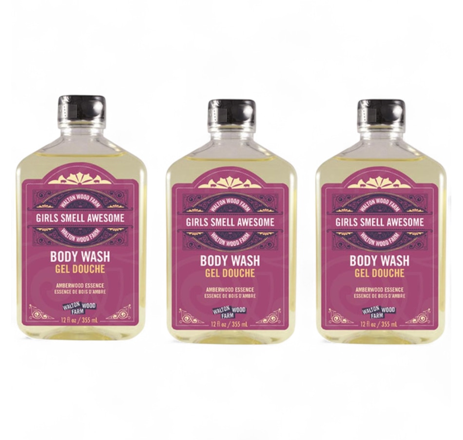 Image 752623_GRLSS.jpg, Product 752-623 / Price $44.99, Walton Wood Farm Body Wash (3 Pack) from Walton Wood Farm on TSC.ca's Beauty department
