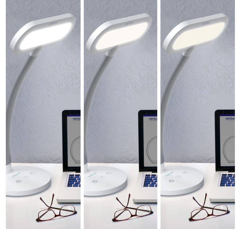 Image 752635_ALTMORE10.jpg, Product 752-635 / Price $129.99, Verilux HappyLight Duo 2-in-1 Light Therapy and Task Desk Lamp from Verilux on TSC.ca's Home & Garden department