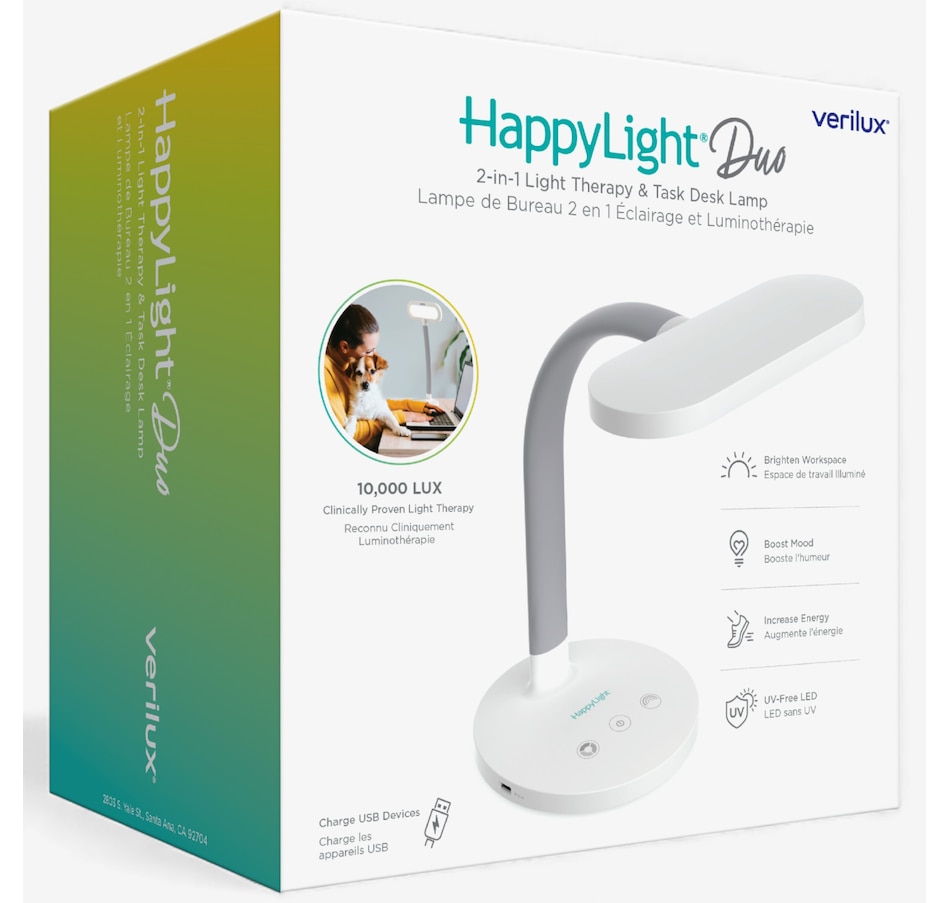 Image 752635_ALTMORE2.jpg, Product 752-635 / Price $129.99, Verilux HappyLight Duo 2-in-1 Light Therapy and Task Desk Lamp from Verilux on TSC.ca's Home & Garden department