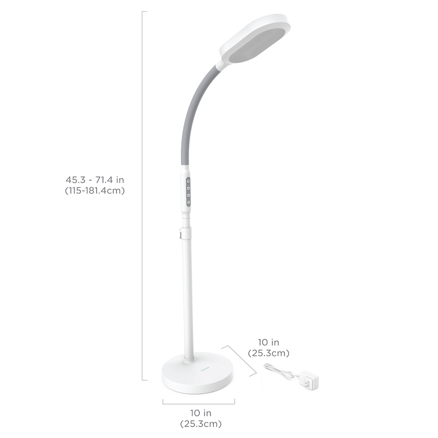 Image 752636_ALTMORE1.jpg, Product 752-636 / Price $199.99, Verilux HappyLight Duo 2-in-1 Light Therapy and Task Floor Lamp from Verilux on TSC.ca's Home & Garden department