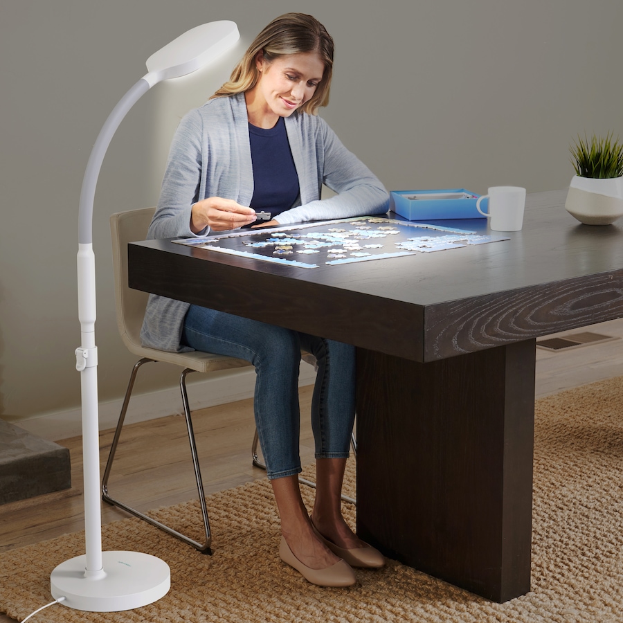 Image 752636_ALTMORE8.jpg, Product 752-636 / Price $199.99, Verilux HappyLight Duo 2-in-1 Light Therapy and Task Floor Lamp from Verilux on TSC.ca's Home & Garden department