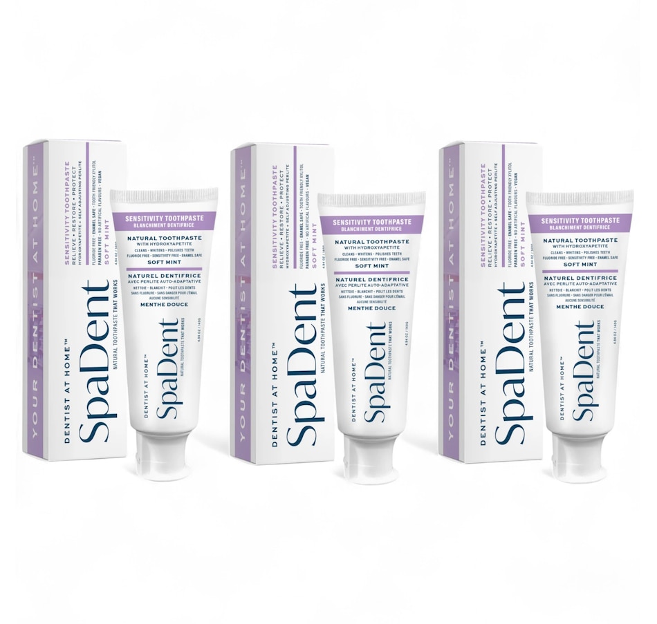 Spa Dent Sensitivity Toothpaste Soft Mint Trio