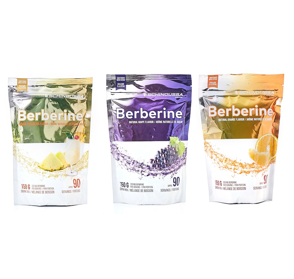 Image 752657.jpg, Product 752-657 / Price $99.99, Schinoussa Berberine Trio from Schinoussa on TSC.ca's Health & Fitness department