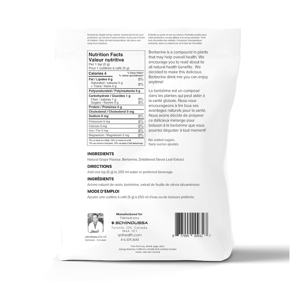 Image 752657_ALTMORE5.jpg, Product 752-657 / Price $99.99, Schinoussa Berberine Trio from Schinoussa on TSC.ca's Health & Fitness department
