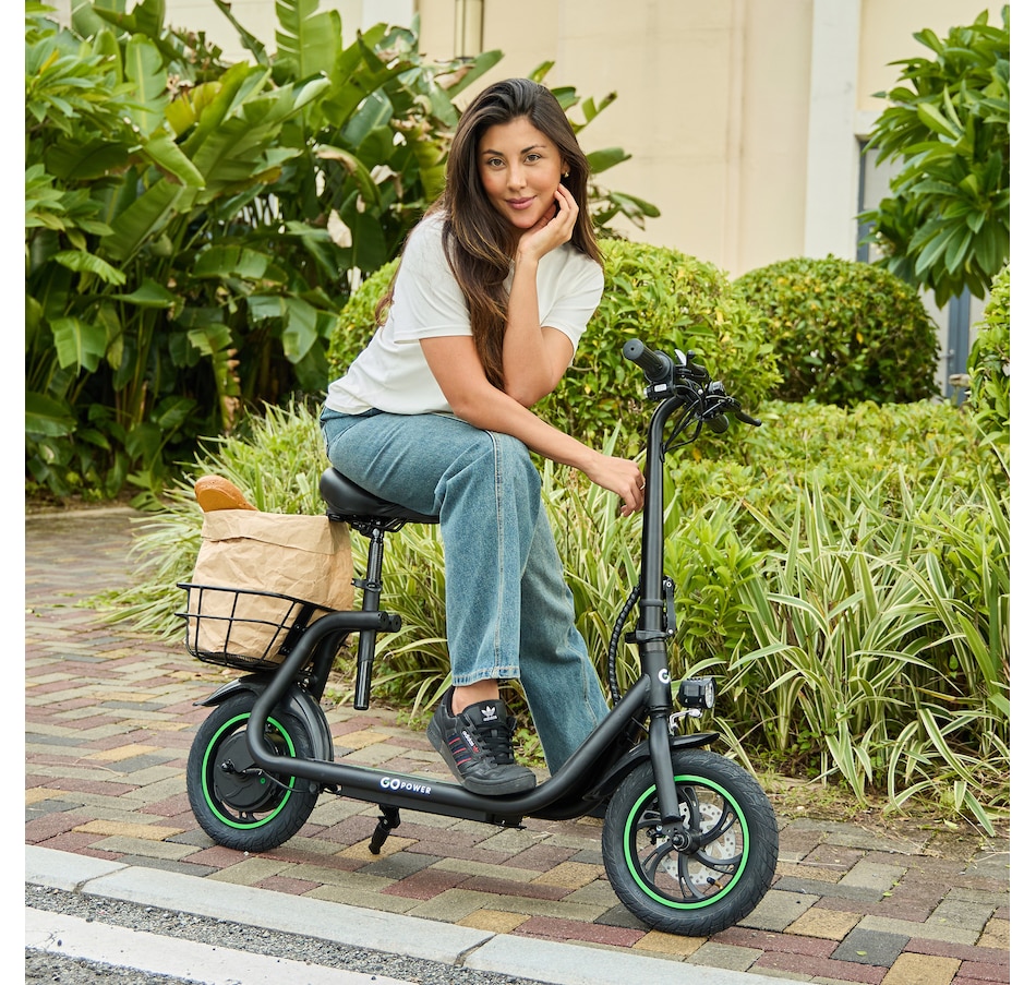 Image 752687_ALTMORE4.jpg, Product 752-687 / Price $599.00, Go Power GoFlow Sit Down Scooter from Go Power E-Bikes on TSC.ca's Health & Fitness department