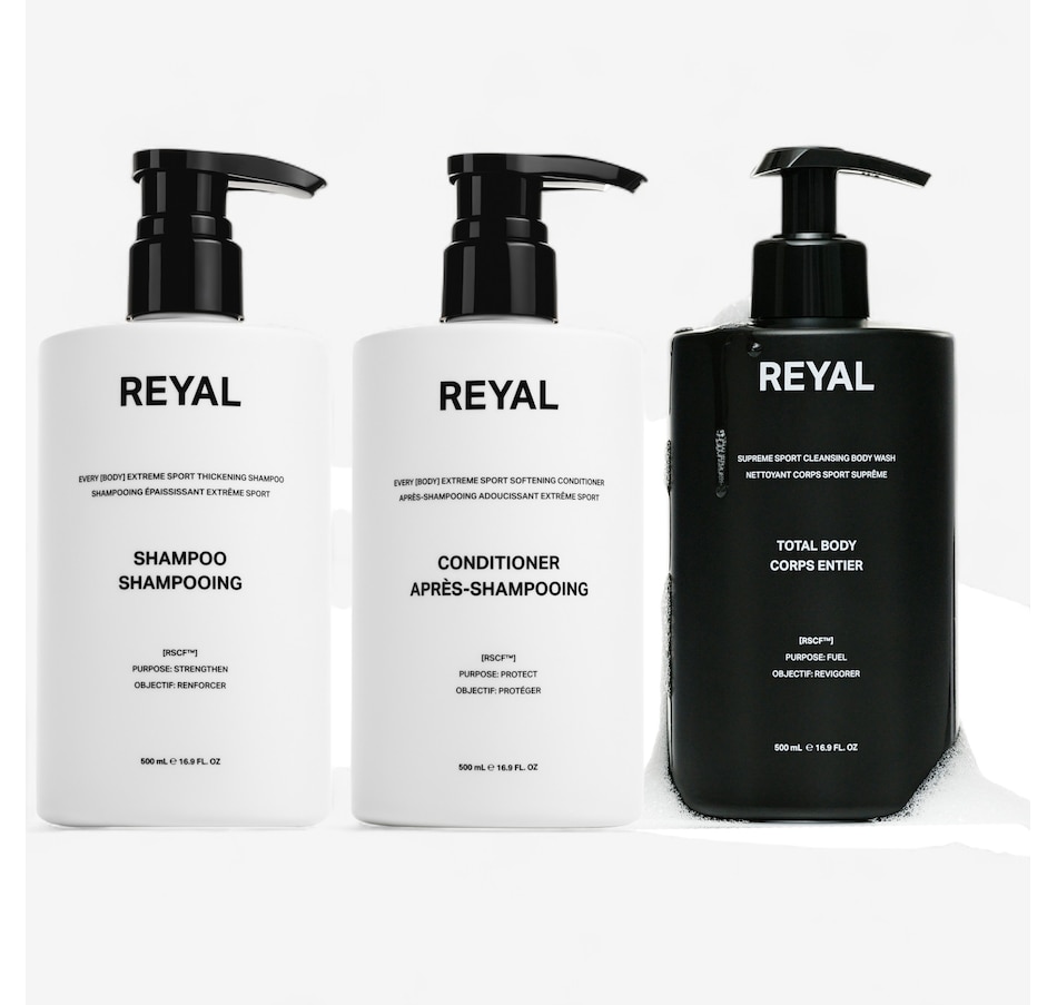 Image 752694.jpg, Product 752-694 / Price $129.99, REYAL Shower Essentials Trio from Reyal on TSC.ca's Beauty department