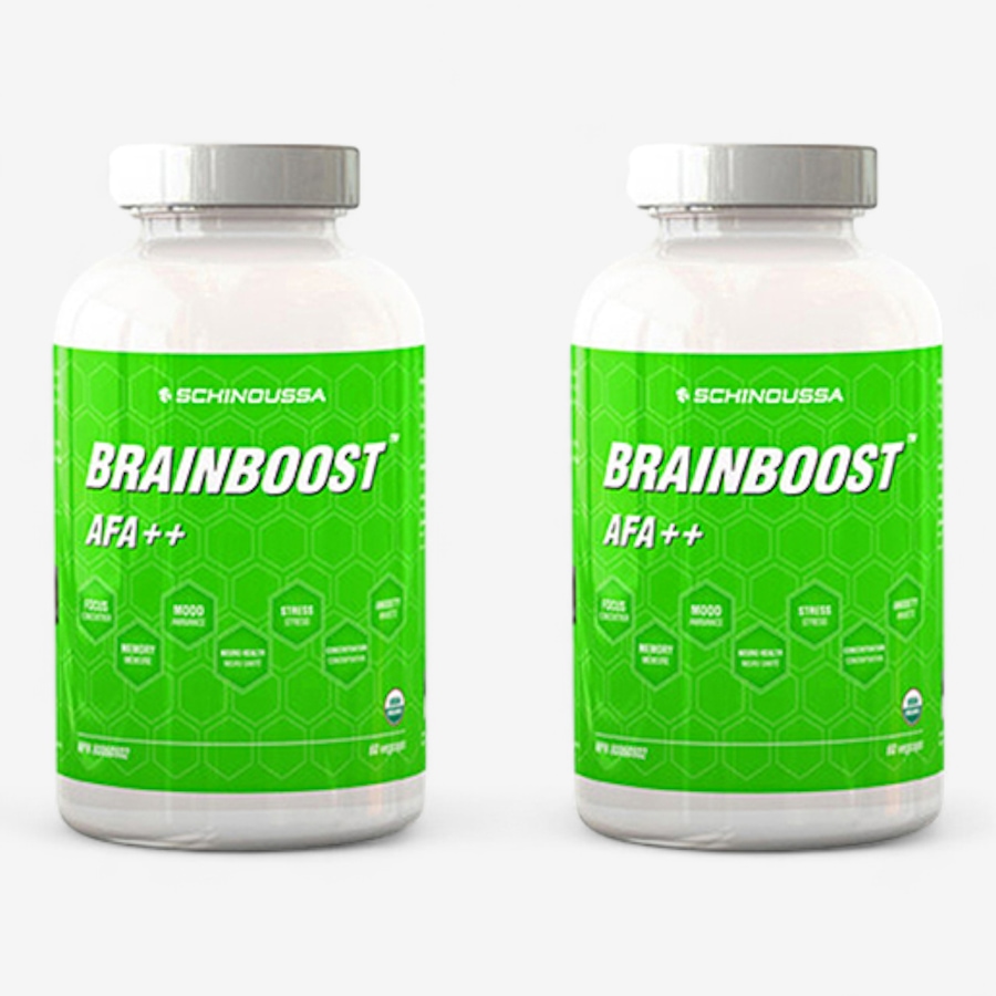 Image 752706.jpg, Product 752-706 / Price $39.99, Schinoussa Brainboost AFA++ Supplement Duo from Schinoussa on TSC.ca's Health & Fitness department