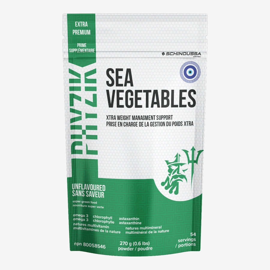 Image 752707.jpg, Product 752-707 / Price $56.99, Schinoussa Phyzik Sea Vegetables Xtra Weight Management Support from Schinoussa on TSC.ca's Health & Fitness department