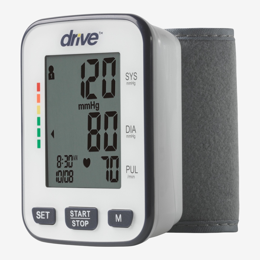 Image 752728.jpg, Product 752-728 / Price $52.99, Drive Deluxe Automatic Blood Pressure Monitor Wrist Model from Drive Medical on TSC.ca's Health & Fitness department