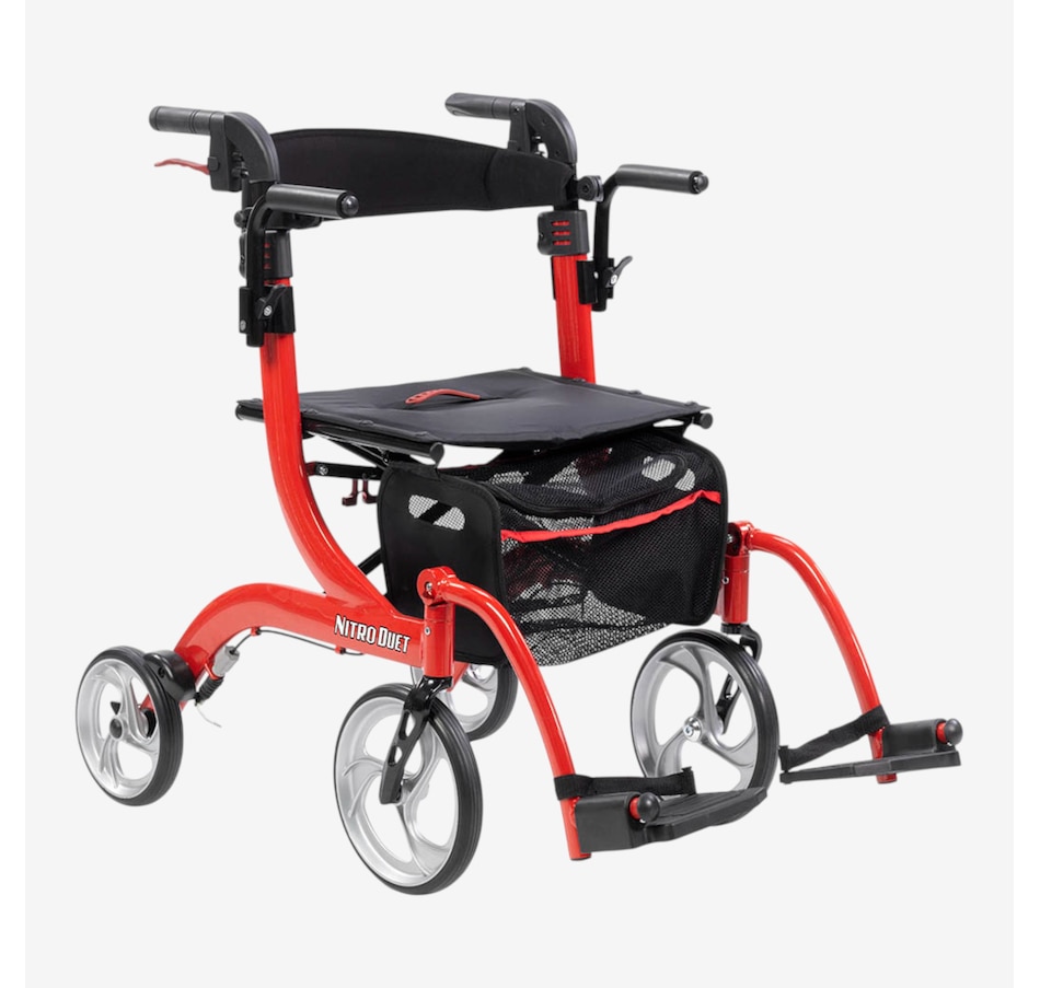Image 752731.jpg, Product 752-731 / Price $835.00, Drive Nitro Duet Rollator and Transport Chair from Drive Medical on TSC.ca's Health & Fitness department