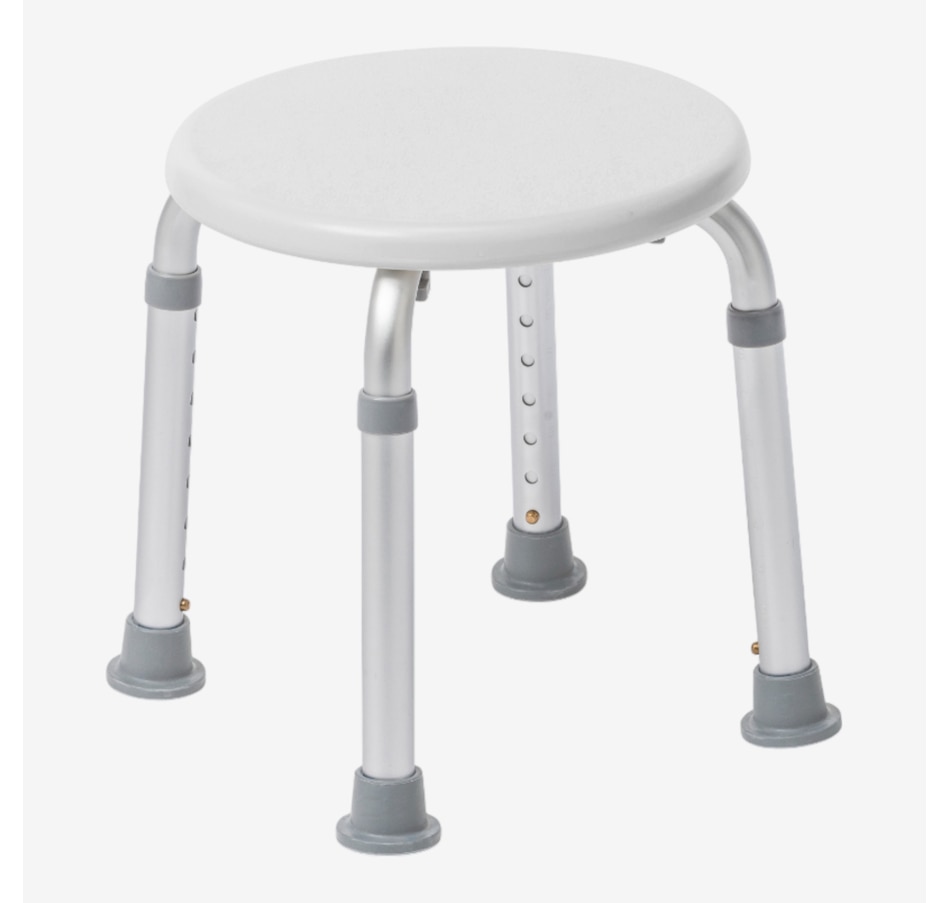 Image 752735.jpg, Product 752-735 / Price $74.99, Drive Adjustable Height Bath Stool (White) from Drive Medical on TSC.ca's Health & Fitness department