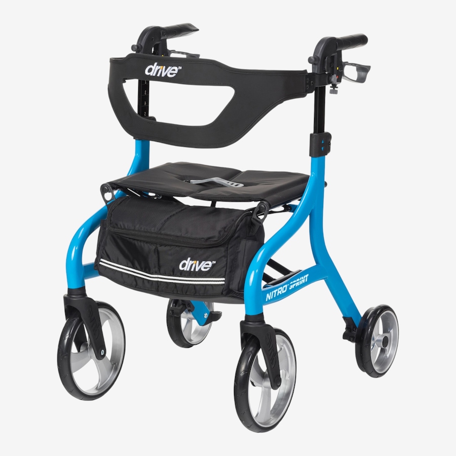 Image 752752_BLU.jpg, Product 752-752 / Price $594.00, Drive Nitro Sprint Rollator from Drive Medical on TSC.ca's Health & Fitness department