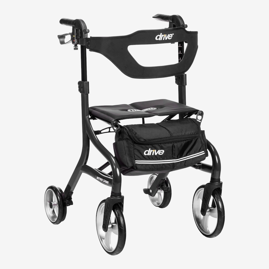 Image 752754_BLK.jpg, Product 752-754 / Price $605.00, Drive Nitro Sprint Rollator Tall from Drive Medical on TSC.ca's Health & Fitness department