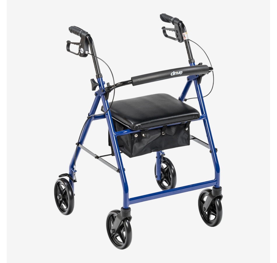 Image 752758_BLU.jpg, Product 752-758 / Price $235.99, Drive Aluminum 7.5" Casters Rollator from Drive Medical on TSC.ca's Health & Fitness department