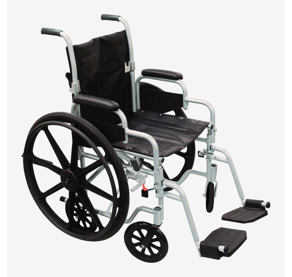 Image 752761.jpg, Product 752-761 / Price $793.38 - $892.51, Drive Poly Fly Light Weight Swing Away Footrests Transport / Wheelchair from Drive Medical on TSC.ca's Health & Fitness department