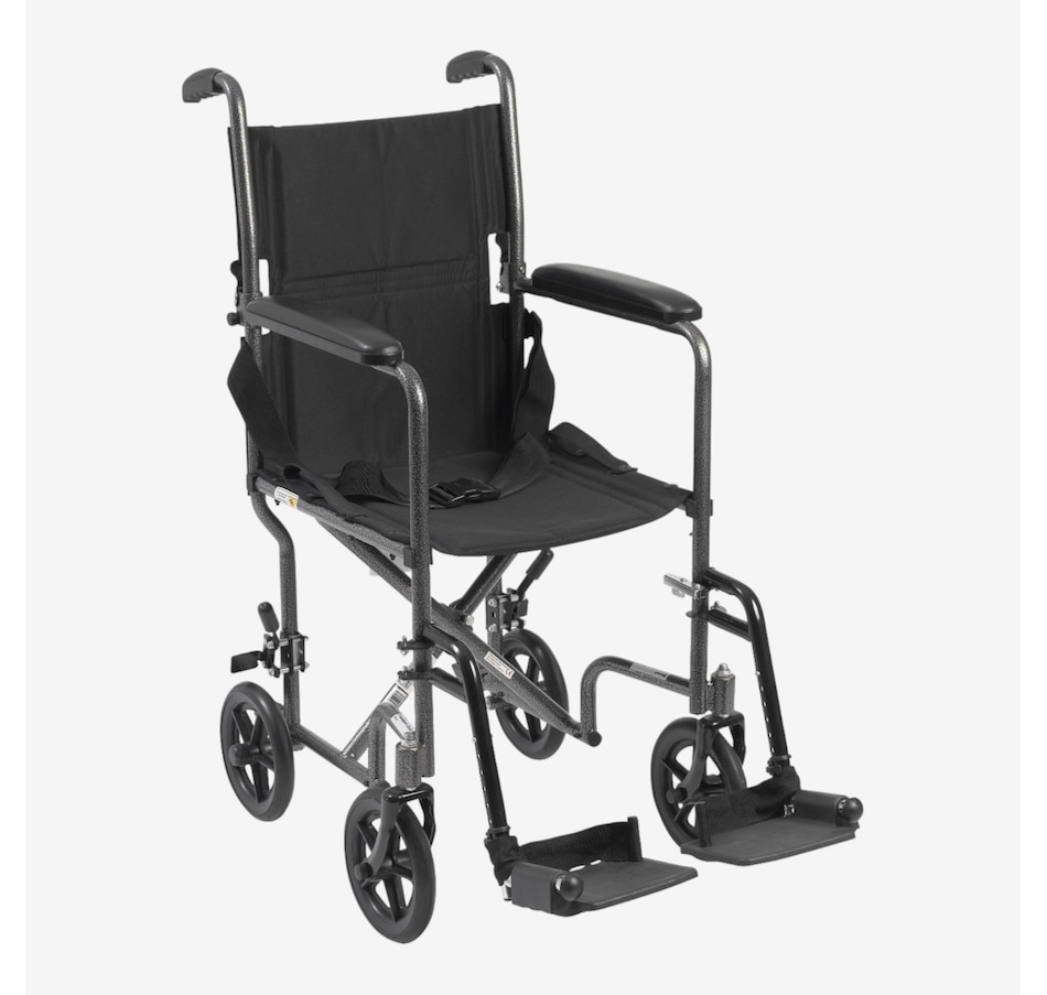 Image 752762_ALTMORE1.jpg, Product 752-762 / Price $278.48 - $278.88, Drive Lightweight Steel Transport Wheelchair from Drive Medical on TSC.ca's Health & Fitness department