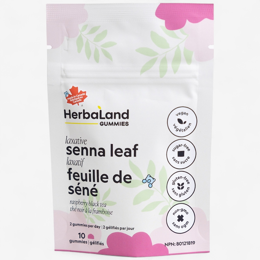 Image 752778.jpg, Product 752-778 / Price $7.99, Herbaland Senna Leaf Gummies 10-Count Travel from Herbaland Naturals on TSC.ca's Health & Fitness department