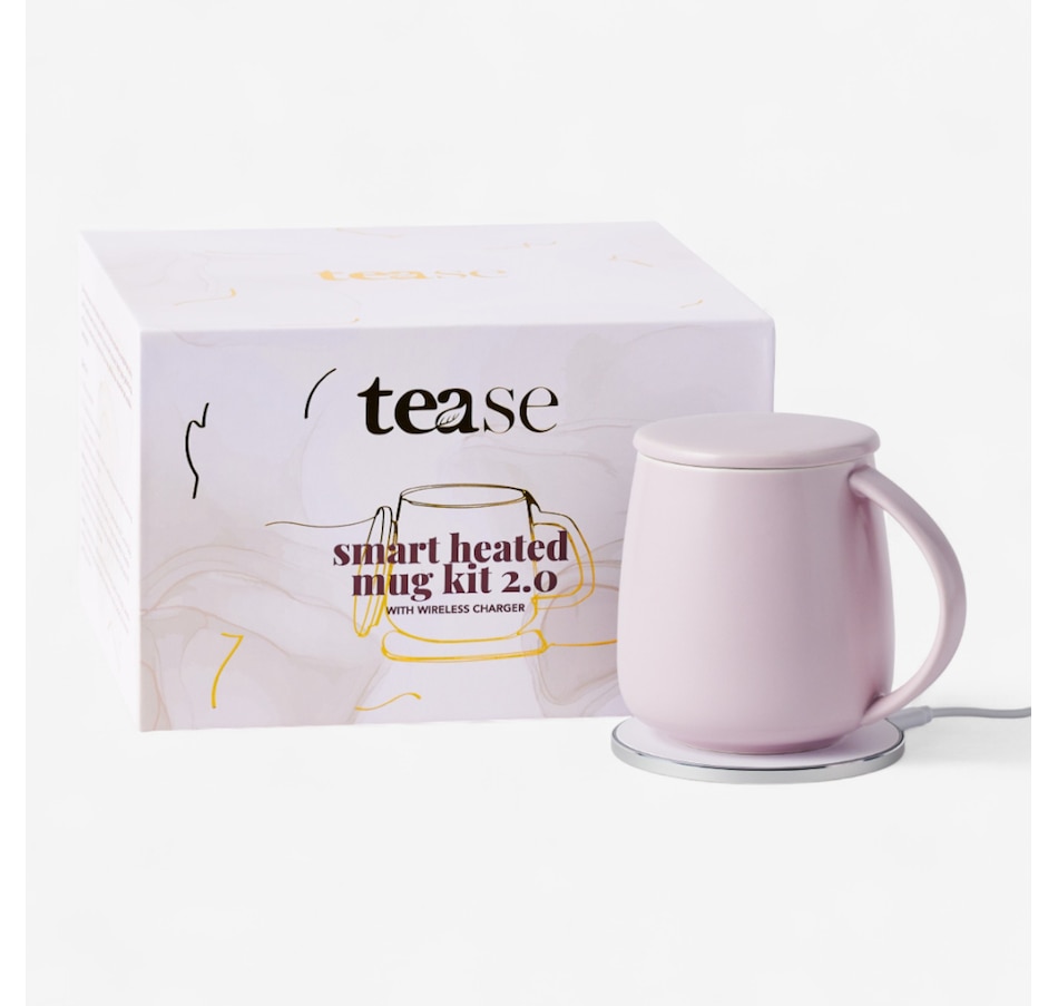 Image 752789_OASRW.jpg, Product 752-789 / Price $115.00, Tease Smart Heated Mug Kit 2.0 with Wireless Charger from Tease Tea on TSC.ca's Kitchen department