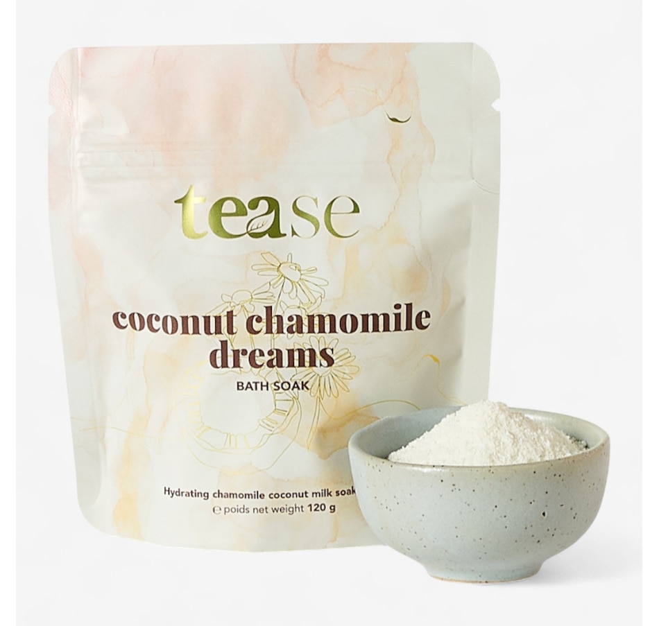 Image 752802.jpg, Product 752-802 / Price $9.00, Tease Coconut Chamomile Dreams Bath Soak from Tease Tea on TSC.ca's Beauty department