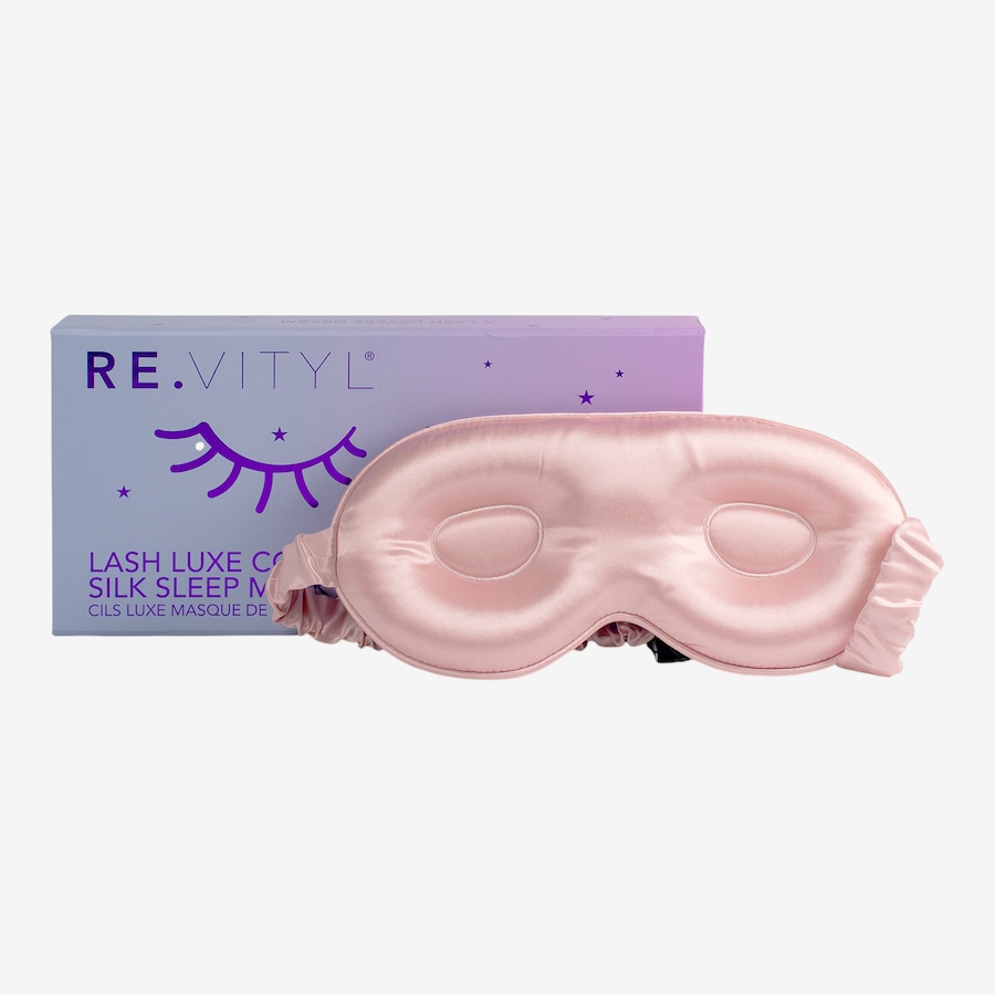 Image 752806.jpg, Product 752-806 / Price $88.00, Re.Vityl Lash Luxe Contour Silk Sleep Mask Pink Clouds from RE.VITYL® on TSC.ca's Health & Fitness department