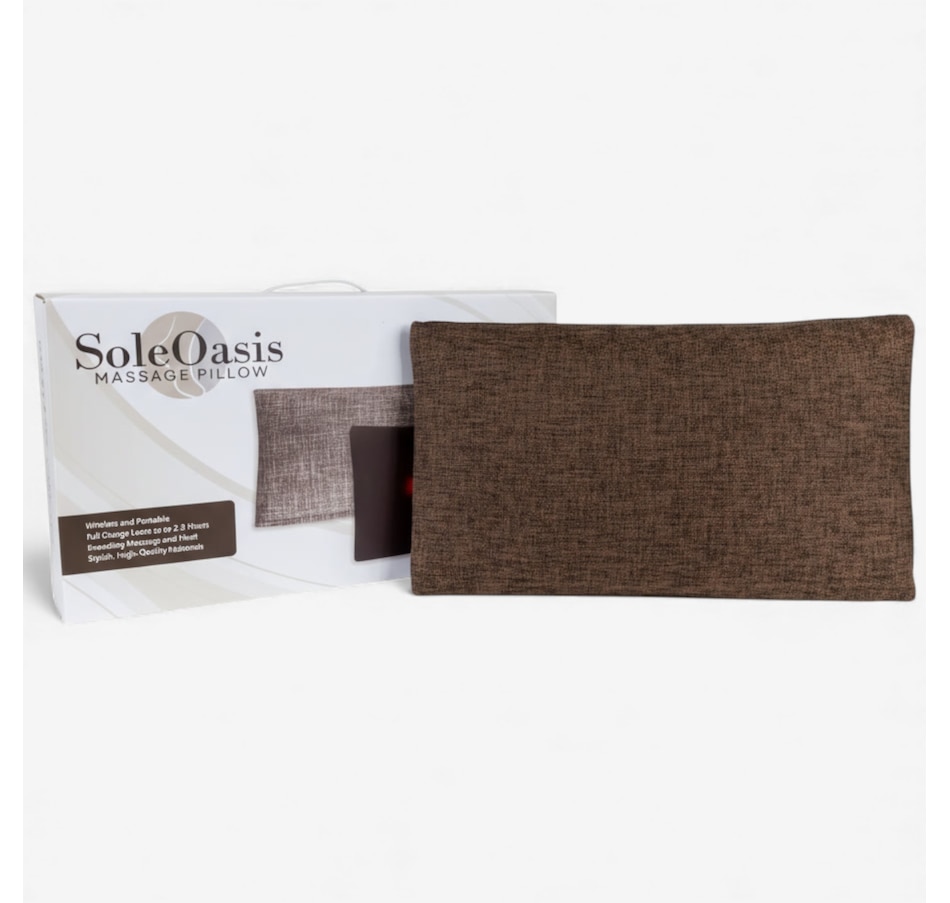 Image 752823_MOBR.jpg, Product 752-823 / Price $149.99, SoleOasis Massage Pillow from SoleOasis on TSC.ca's Health & Fitness department