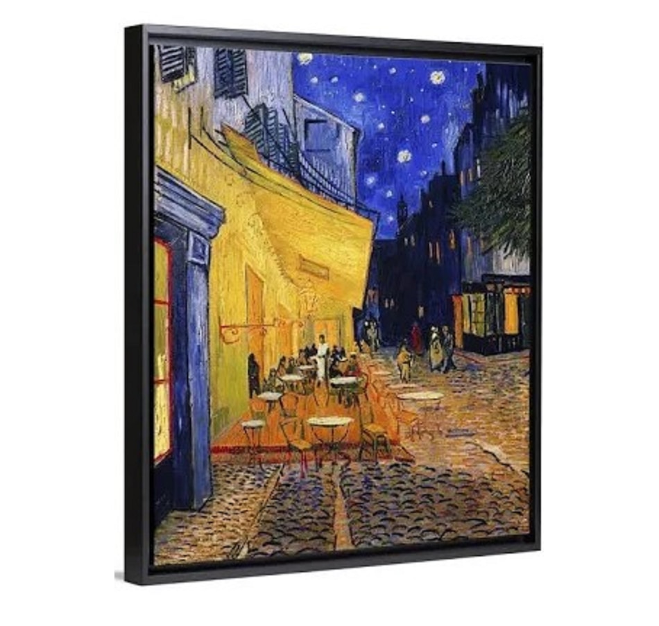 Image 753424.jpg, Product 753-424 / Price $219.99, Canadiana Art - Café du Paris by Vincent van Gogh from Pure Solutions Gallery Art on TSC.ca's Home & Garden department
