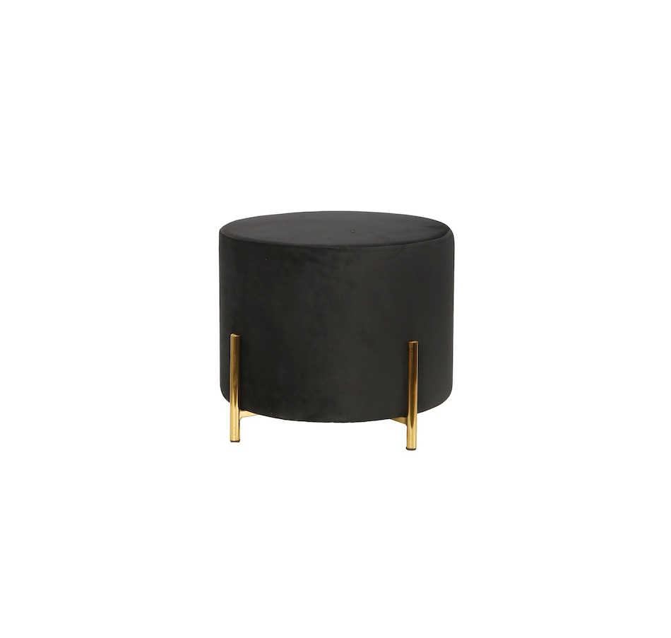 Image 753439_BLK.jpg, Product 753-439 / Price $148.00, Brassex Ashanti Ottoman from Brassex on TSC.ca's Home & Garden department