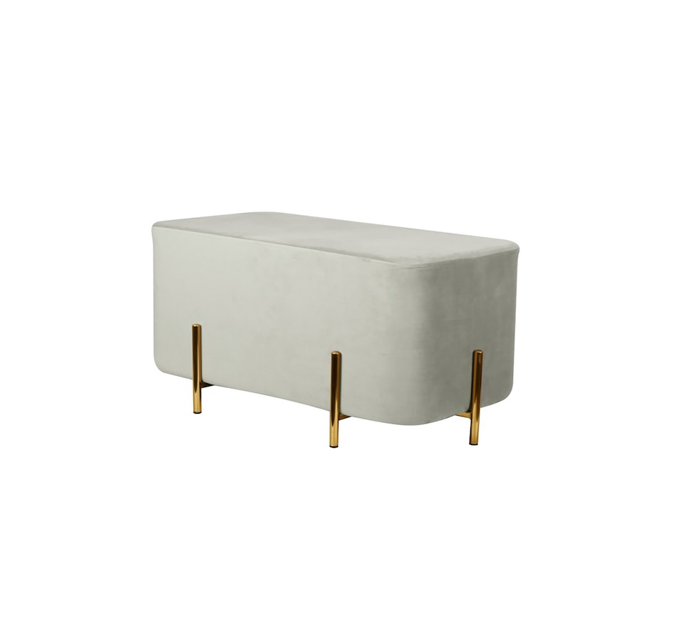 Image 753440_GRY.jpg, Product 753-440 / Price $200.00, BRASSEX ALLURE OTTOMAN from Brassex on TSC.ca's Home & Garden department