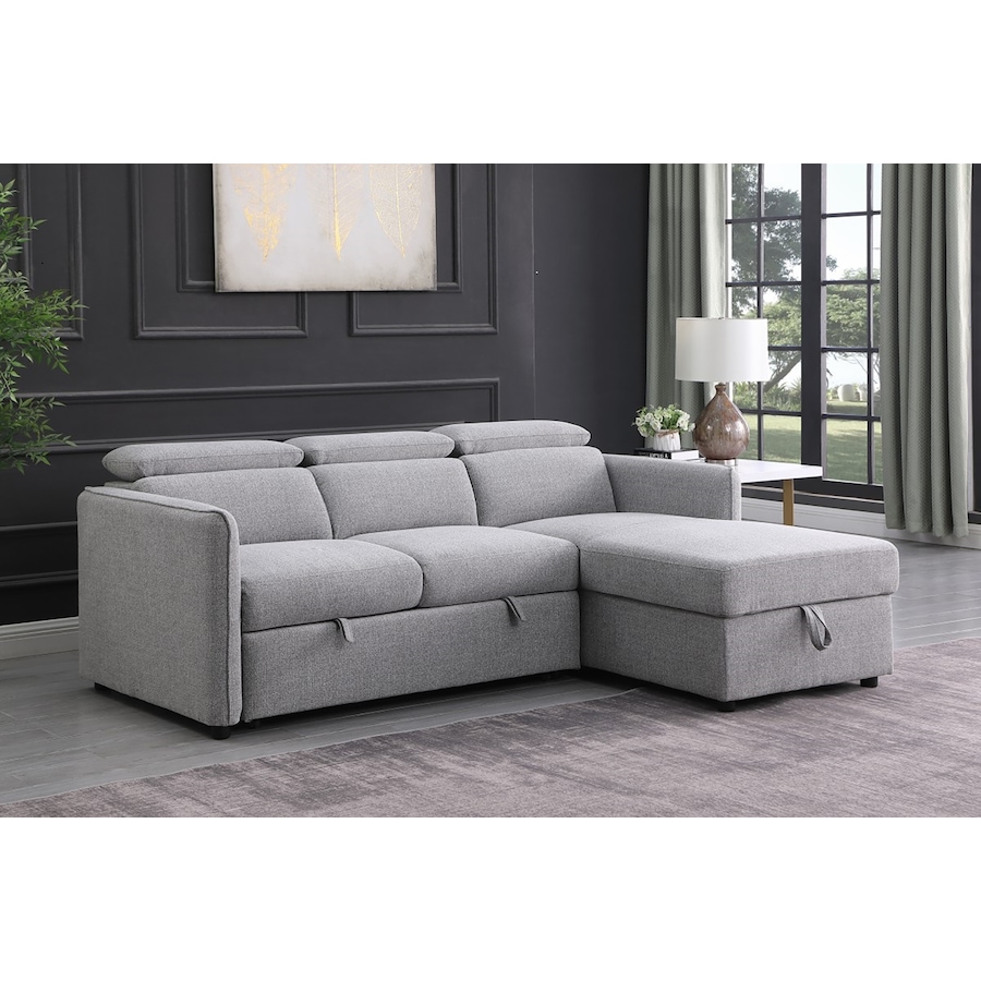 Image 753458_ALTMORE4.jpg, Product 753-458 / Price $2,000.00, Brassex Ellis LHF Sectional Sleeper Bed from Brassex on TSC.ca's Home & Garden department