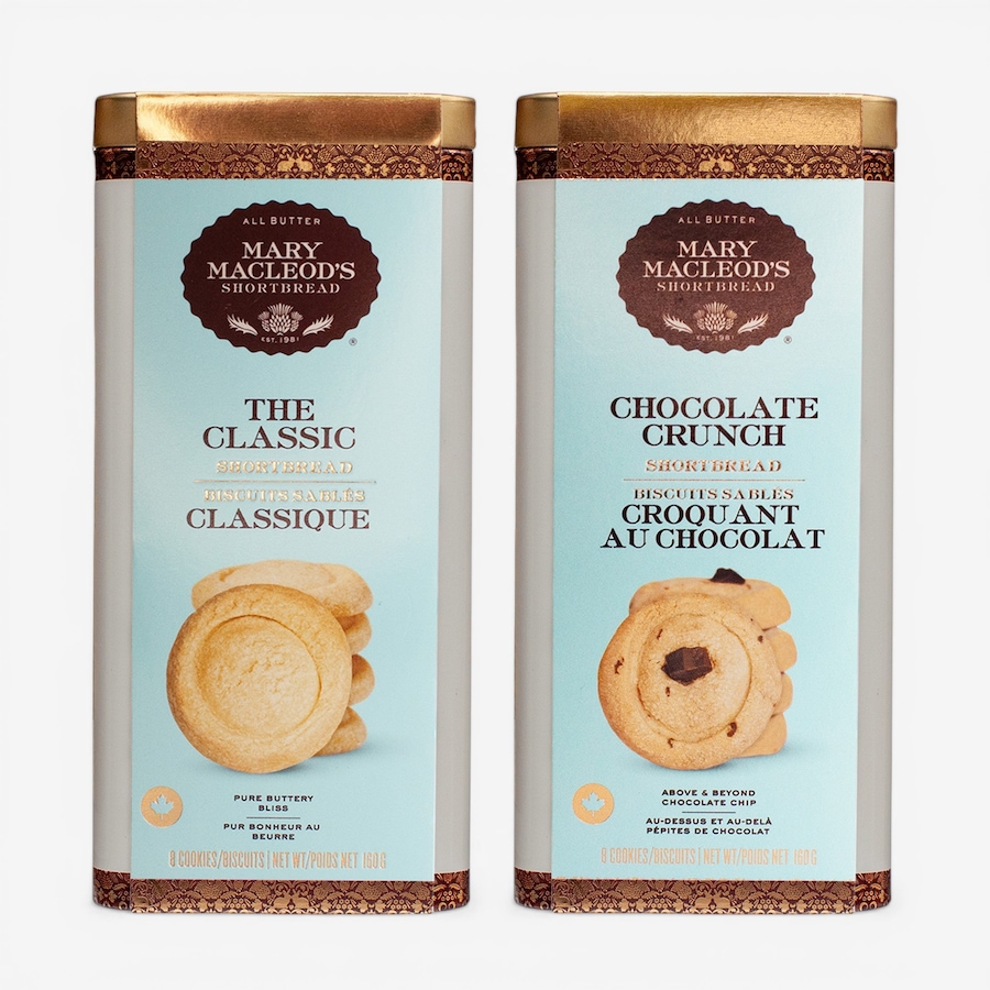 Image 753490_CLACA.jpg, Product 753-490 / Price $39.99, Mary Macleod's Shortbread Tin canister 2-Pack from Mary Macleod's on TSC.ca's Kitchen department