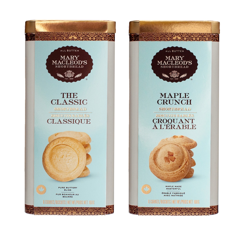 Image 753490_CLAME.jpg, Product 753-490 / Price $39.99, Mary Macleod's Shortbread Tin canister 2-Pack from Mary Macleod's on TSC.ca's Kitchen department