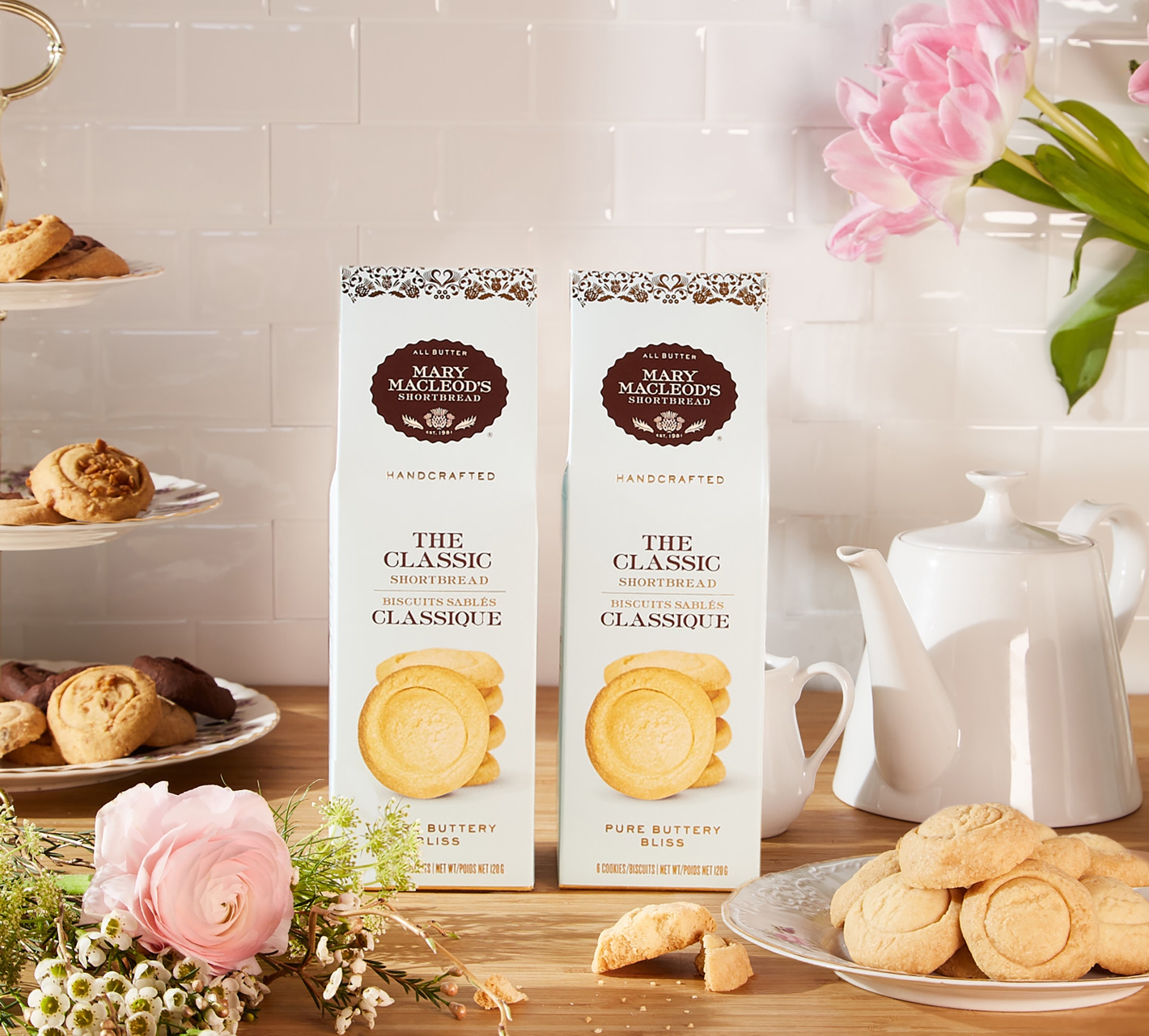 Mary Macleod's Shortbread Peaked Box 4-Pack - TSC.ca