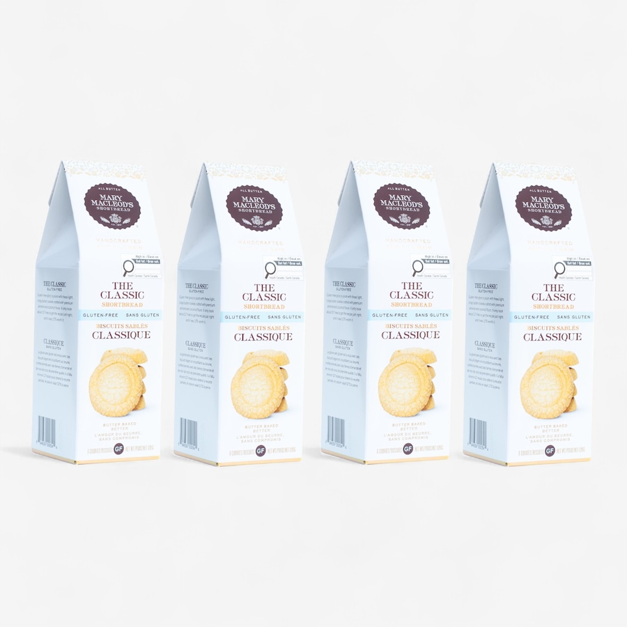Image 753491_CLAGR.jpg, Product 753-491 / Price $44.99, Mary Macleod's Shortbread Peaked Box 4-Pack from Mary Macleod's on TSC.ca's Kitchen department