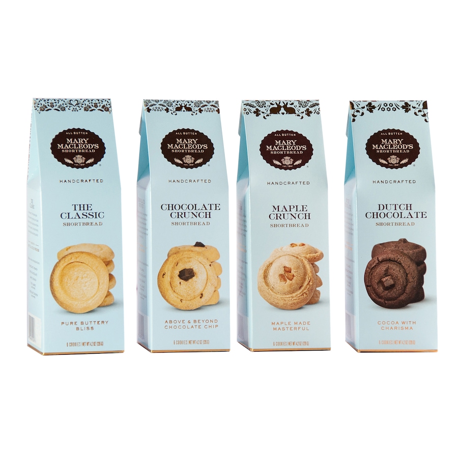 Image 753491_VAPA.jpg, Product 753-491 / Price $44.99, Mary Macleod's Shortbread Peaked Box 4-Pack from Mary Macleod's on TSC.ca's Kitchen department