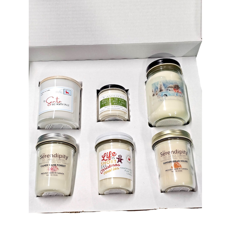 Image 753504_ALTMORE1.jpg, Product 753-504 / Price $125.00, Serendipity Soy Candles The Christmas Candle Box from Serendipity candles on TSC.ca's Home & Garden department