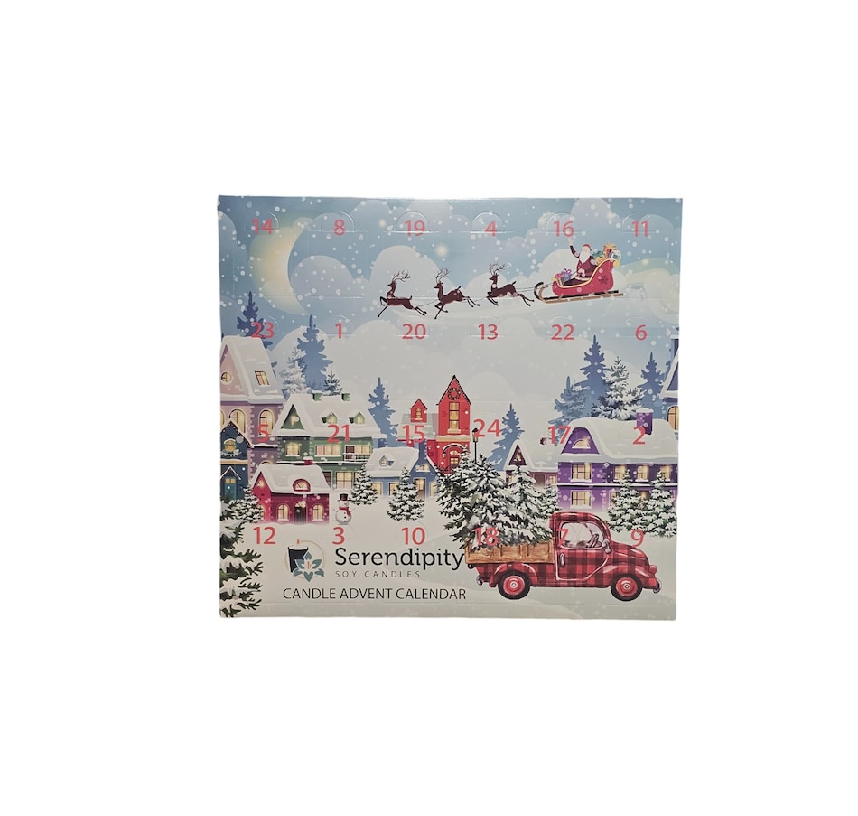 Image 753505.jpg, Product 753-505 / Price $79.99, Serendipity Soy Candles Advent Calendar from Serendipity candles on TSC.ca's Home & Garden department