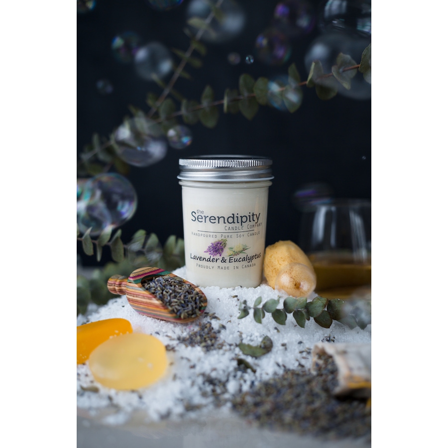Image 753509_ALTMORE5.jpg, Product 753-509 / Price $16.95, Serendipity Soy Candles 8 oz Mason Jar from Serendipity candles on TSC.ca's Home & Garden department