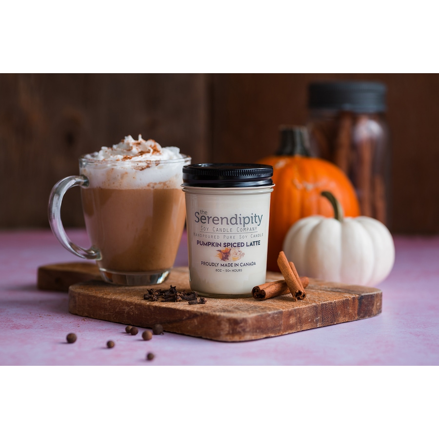 Image 753509_ALTMORE9.jpg, Product 753-509 / Price $16.95, Serendipity Soy Candles 8 oz Mason Jar from Serendipity candles on TSC.ca's Home & Garden department