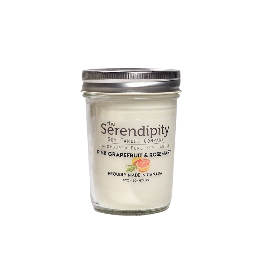 Image 753509_PFRSM.jpg, Product 753-509 / Price $16.95, Serendipity Soy Candles 8 oz Mason Jar from Serendipity candles on TSC.ca's Home & Garden department
