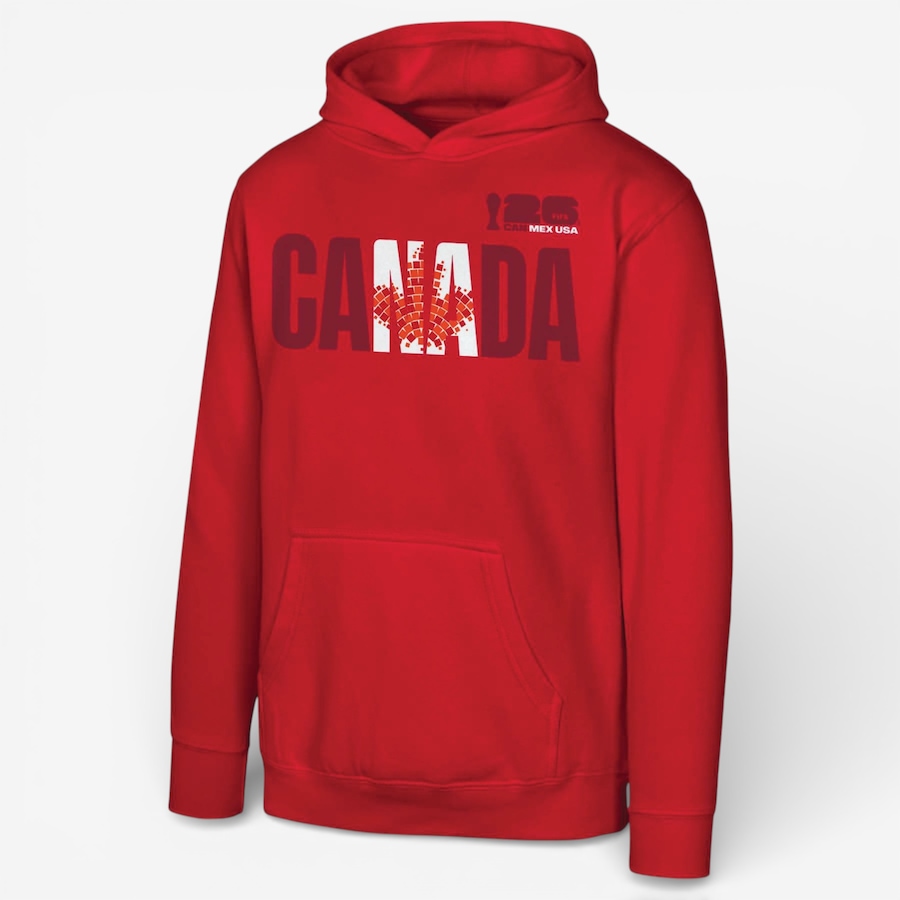Image 753536.jpg, Product 753-536 / Price $79.99, Outerstuff Youth FIFA 2026 World Cup Canada Red Hoodie from Outerstuff on TSC.ca's Sports department