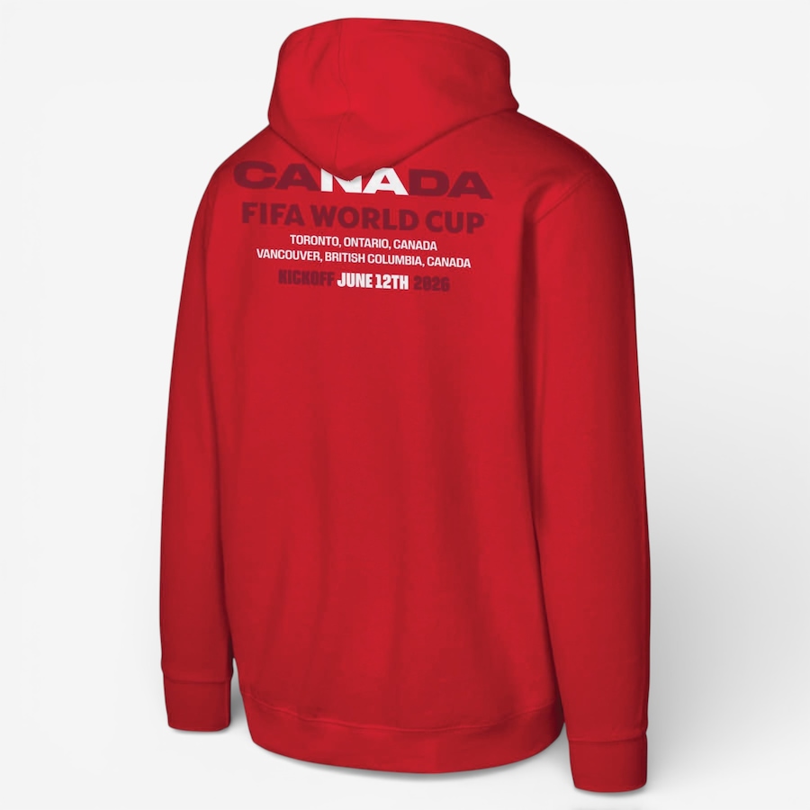 Image 753536_ALTMORE2.jpg, Product 753-536 / Price $79.99, Outerstuff Youth FIFA 2026 World Cup Canada Red Hoodie from Outerstuff on TSC.ca's Sports department