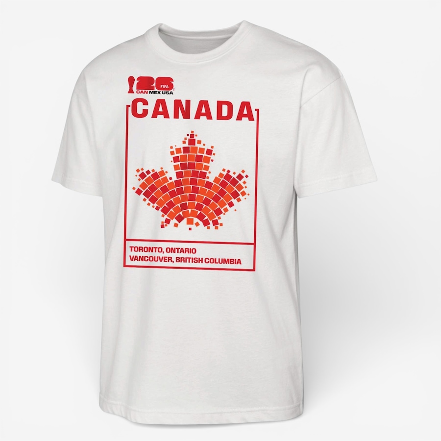 Image 753543.jpg, Product 753-543 / Price $45.99, Outerstuff Men's FIFA 2026 World Cup Canada Graphic White T-Shirt from Outerstuff on TSC.ca's Sports department
