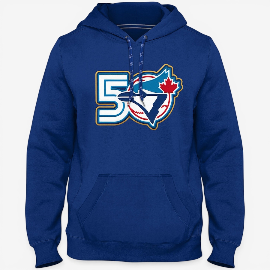 Image 753591.jpg, Product 753-591 / Price $119.99, Bulletin Men's Toronto Blue Jays MLB Express Twill 50th Anniversary Logo Hoodie (royal blue)  from Bulletin on TSC.ca's Sports department