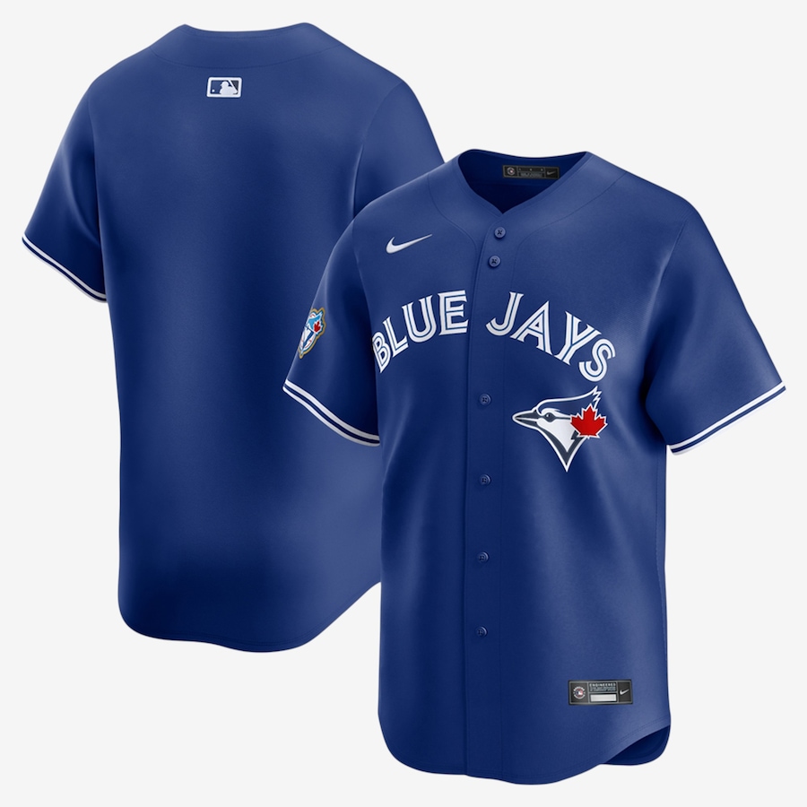Image 753661.jpg, Product 753-661 / Price $224.99, Men's Toronto Blue Jays Nike 50th Anniversary Replica Jersey (royal) from Nike on TSC.ca's Sports department