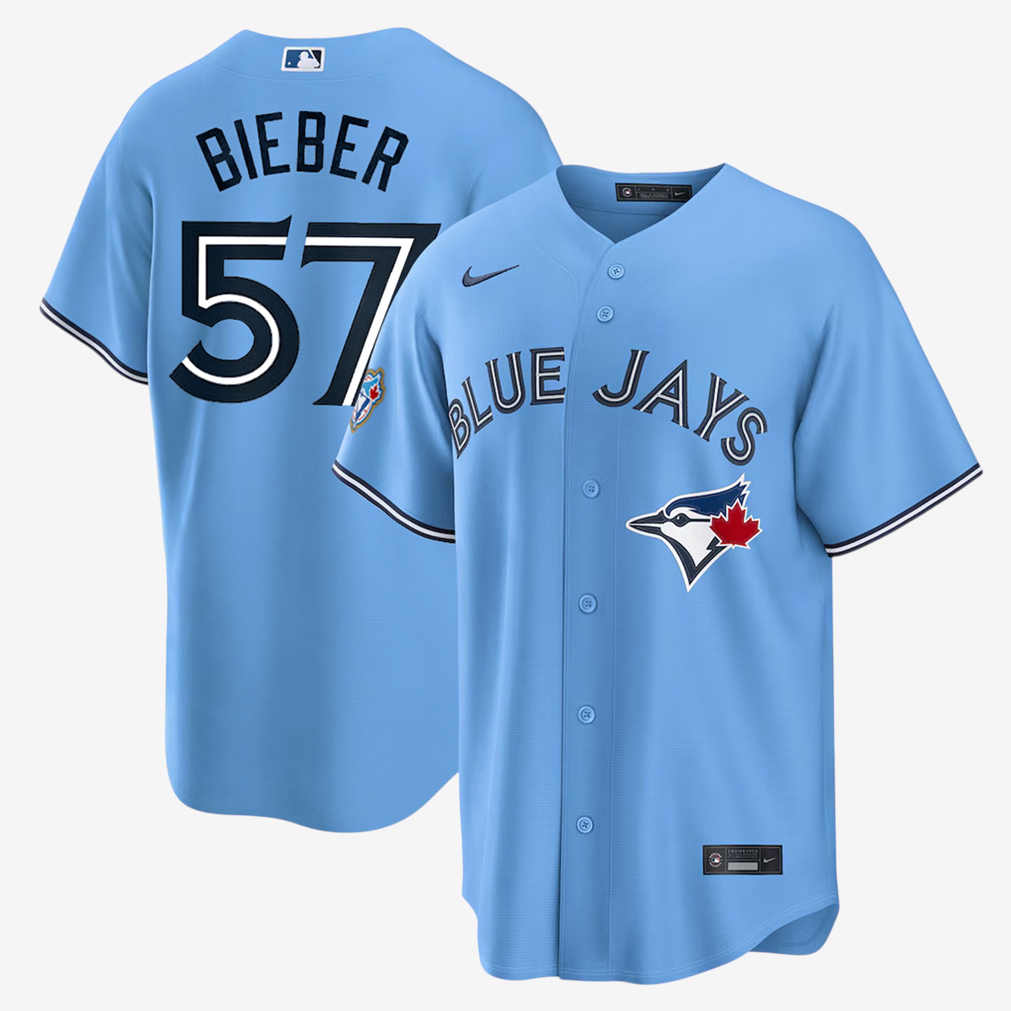 Men's Toronto Blue Jays Nike 50th Anniversary Alternate Replica
