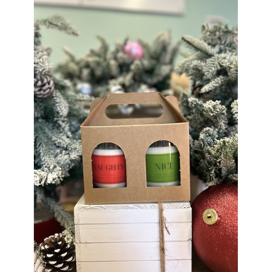 Image 753714_ALTMORE3.jpg, Product 753-714 / Price $40.00, Serendipity Soy Candles Naughty/Nice 2-Pack Gift Set from Serendipity candles on TSC.ca's Home & Garden department