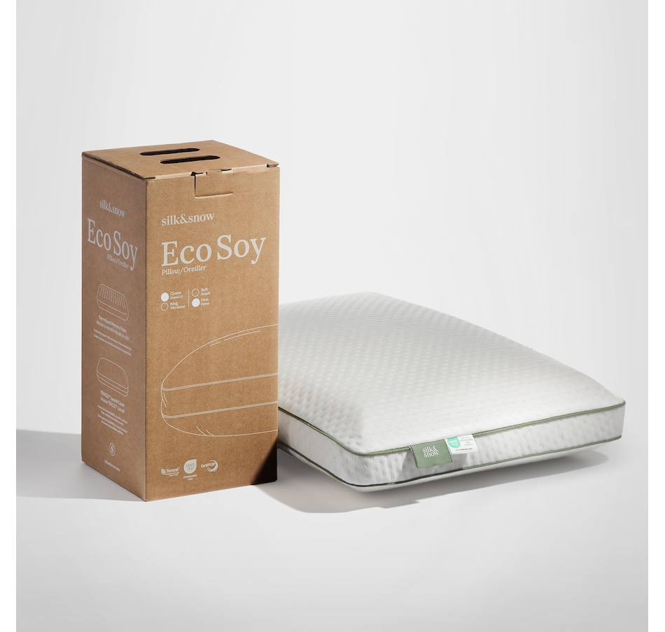 Image 753754_ALTMORE7.jpg, Product 753-754 / Price $199.00 - $229.00, Silk & Snow Eco Soy Pillow (soft or firm) from Silk & Snow on TSC.ca's Home & Garden department