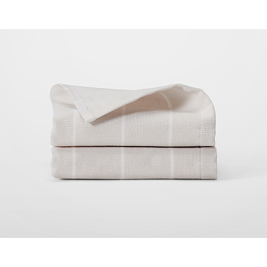 Image 753757_FINN.jpg, Product 753-757 / Price $10.00, Silk & Snow Turkish Towel Washcloth (2-pack) from Silk & Snow on TSC.ca's Home & Garden department