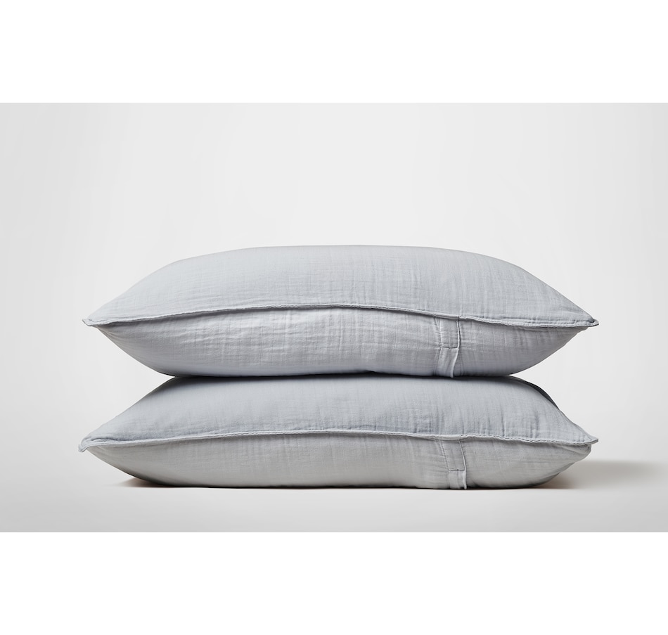 Image 753760_LUNA.jpg, Product 753-760 / Price $68.00 - $80.00, Silk & Snow Muslin Sham Set from Silk & Snow on TSC.ca's Home & Garden department